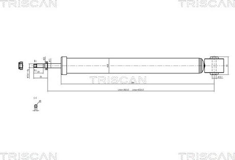 Triscan 8705 29202 - Amortizer www.molydon.hr