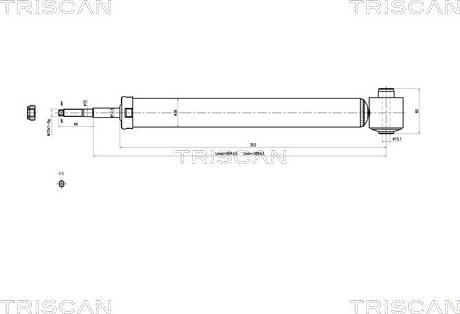 Triscan 8705 29211 - Amortizer www.molydon.hr