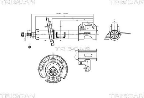 Triscan 8705 24102 - Amortizer www.molydon.hr