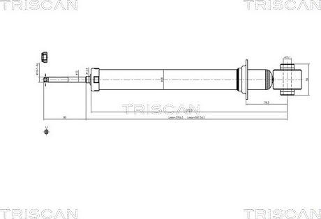 Triscan 8705 24204 - Amortizer www.molydon.hr