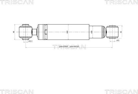 Triscan 8705 24201 - Amortizer www.molydon.hr