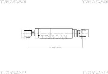 Triscan 8705 24203 - Amortizer www.molydon.hr