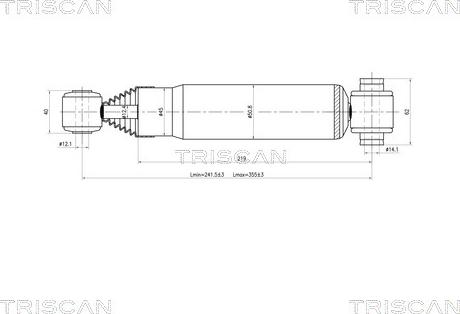 Triscan 8705 28201 - Amortizer www.molydon.hr