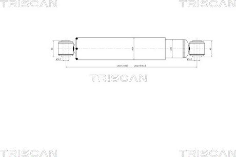 Triscan 8705 23202 - Amortizer www.molydon.hr