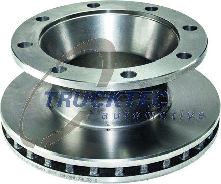 Trucktec Automotive 90.35.009 - Kočioni disk www.molydon.hr