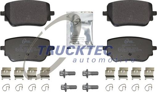 Trucktec Automotive 02.35.625 - Komplet Pločica, disk-kočnica www.molydon.hr