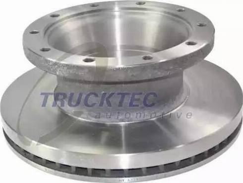 Trucktec Automotive 19.35.005 - Kočioni disk www.molydon.hr