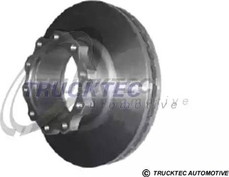 Trucktec Automotive 14.35.006 - Kočioni disk www.molydon.hr