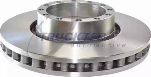 Trucktec Automotive 14.35.011 - Kočioni disk www.molydon.hr