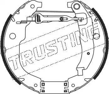 Trusting 5316 - Komplet kočnica, bubanj kočnice www.molydon.hr