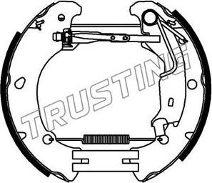 Trusting 6426 - Komplet kočnica, bubanj kočnice www.molydon.hr