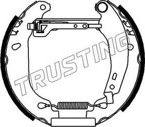 Trusting 6056 - Komplet kočnica, bubanj kočnice www.molydon.hr