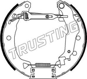 Trusting 6285 - Komplet kočnica, bubanj kočnice www.molydon.hr