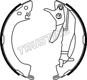 Trusting 064.154Y - Komplet kočnica, bubanj kočnice www.molydon.hr