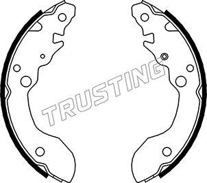 Trusting 111.244 - Komplet kočnica, bubanj kočnice www.molydon.hr