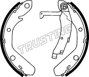 Trusting 124.269 - Komplet kočnica, bubanj kočnice www.molydon.hr