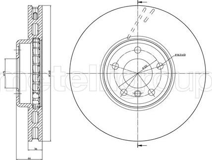 Kawe 61552 11 - Kočioni disk www.molydon.hr