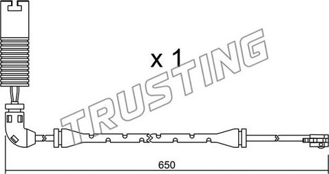 Trusting SU.147 - Signalni kontakt, trosenje kočione plocice www.molydon.hr