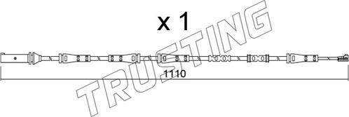 Trusting SU.368 - Signalni kontakt, trosenje kočione plocice www.molydon.hr