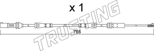 Trusting SU.372 - Signalni kontakt, trosenje kočione plocice www.molydon.hr