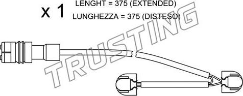 Trusting SU.267 - Signalni kontakt, trosenje kočione plocice www.molydon.hr