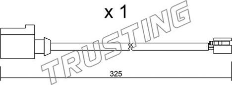 Trusting SU.271 - Signalni kontakt, trosenje kočione plocice www.molydon.hr