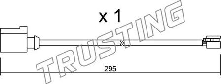 Trusting SU.273 - Signalni kontakt, trosenje kočione plocice www.molydon.hr