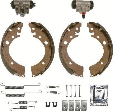 TRW BK1974 - Komplet kočnica, bubanj kočnice www.molydon.hr
