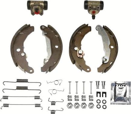TRW BK1642 - Komplet kočnica, bubanj kočnice www.molydon.hr