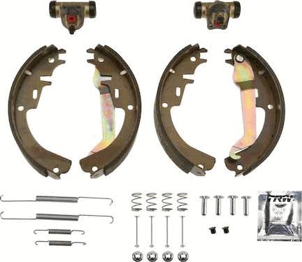 TRW BK1605 - Komplet kočnica, bubanj kočnice www.molydon.hr