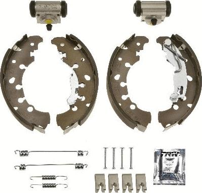 TRW BK1777 - Komplet kočnica, bubanj kočnice www.molydon.hr