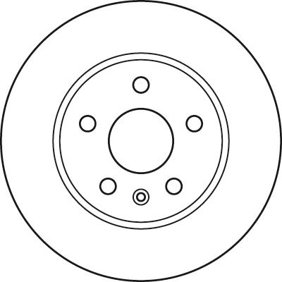 TRW DF4995S - Kočioni disk www.molydon.hr