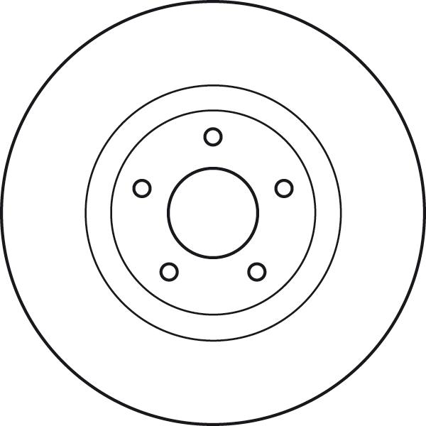 TRW DF4989S - Kočioni disk www.molydon.hr