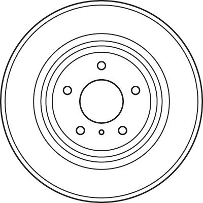 TRW DF4983S - Kočioni disk www.molydon.hr