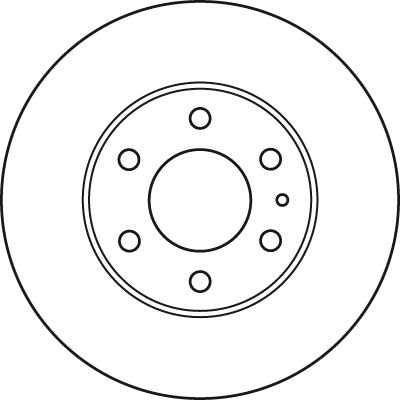 TRW DF4987S - Kočioni disk www.molydon.hr