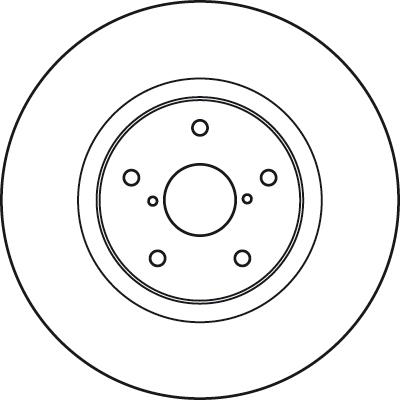 TRW DF4930S - Kočioni disk www.molydon.hr