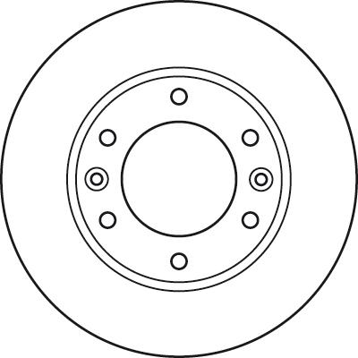 TRW DF4924S - Kočioni disk www.molydon.hr