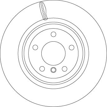 TRW DF4461S - Kočioni disk www.molydon.hr