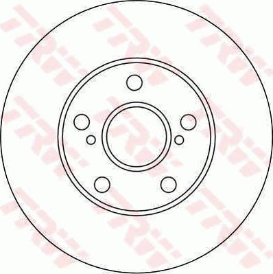 TRW DF4412 - Kočioni disk www.molydon.hr