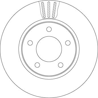 TRW DF4550 - Kočioni disk www.molydon.hr