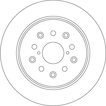 TRW DF4509 - Kočioni disk www.molydon.hr