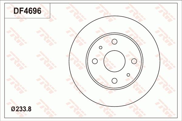 TRW DF4696 - Kočioni disk www.molydon.hr