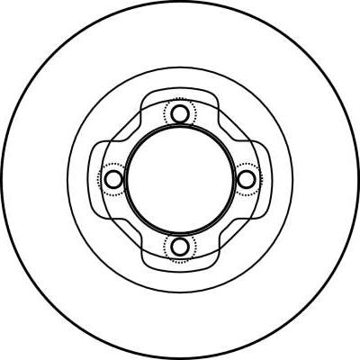 TRW DF4008 - Kočioni disk www.molydon.hr