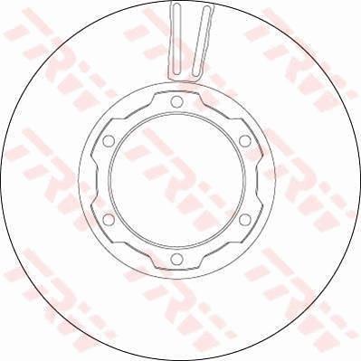 TRW DF4145 - Kočioni disk www.molydon.hr