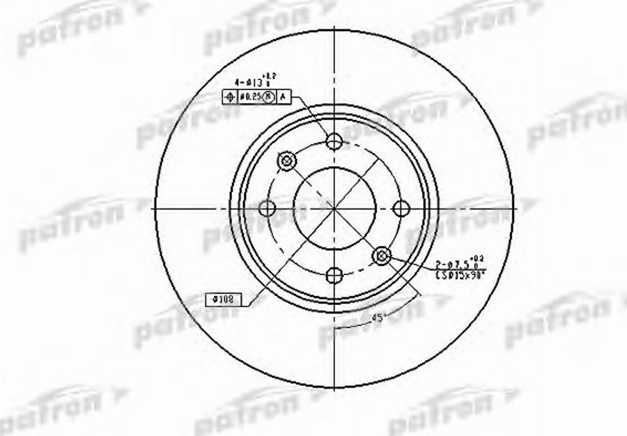 TRW DF4141BP - Kočioni disk www.molydon.hr