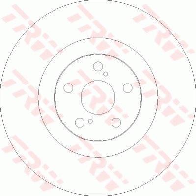 TRW DF4101 - Kočioni disk www.molydon.hr