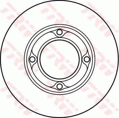 TRW DF4124 - Kočioni disk www.molydon.hr