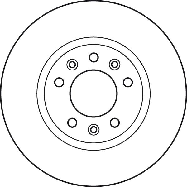 TRW DF4848S - Kočioni disk www.molydon.hr