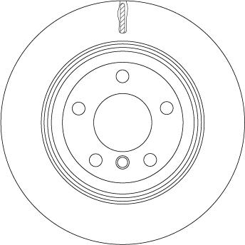 TRW DF4854S - Kočioni disk www.molydon.hr