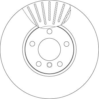 TRW DF4852S - Kočioni disk www.molydon.hr